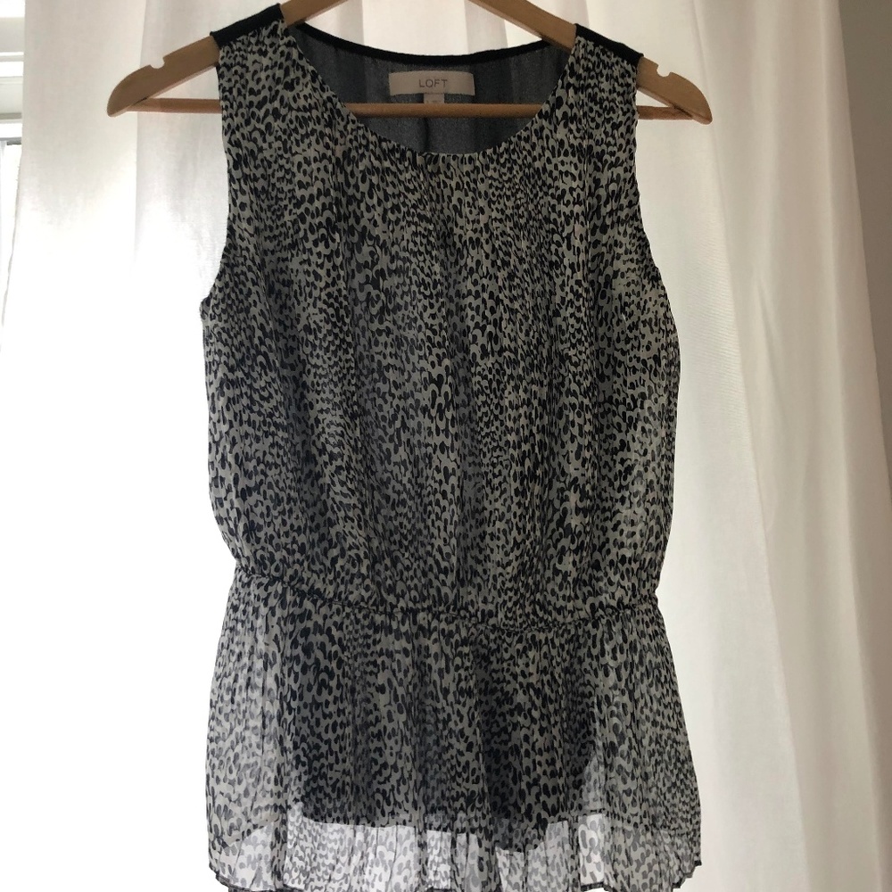 Loft Sleeveless Blouse